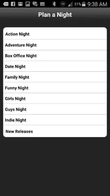 Movie Night Out android App screenshot 1