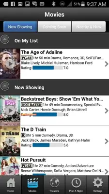Movie Night Out android App screenshot 5